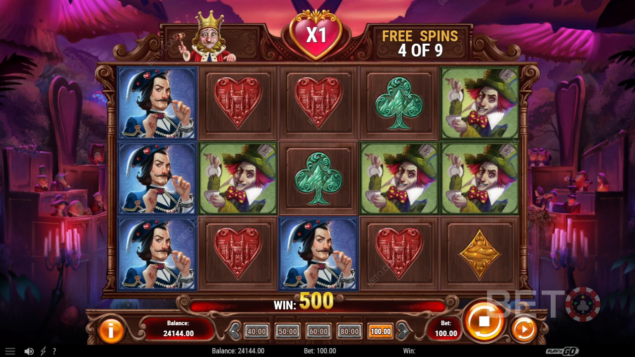 Anmeldelse af Court of Hearts hos BETO