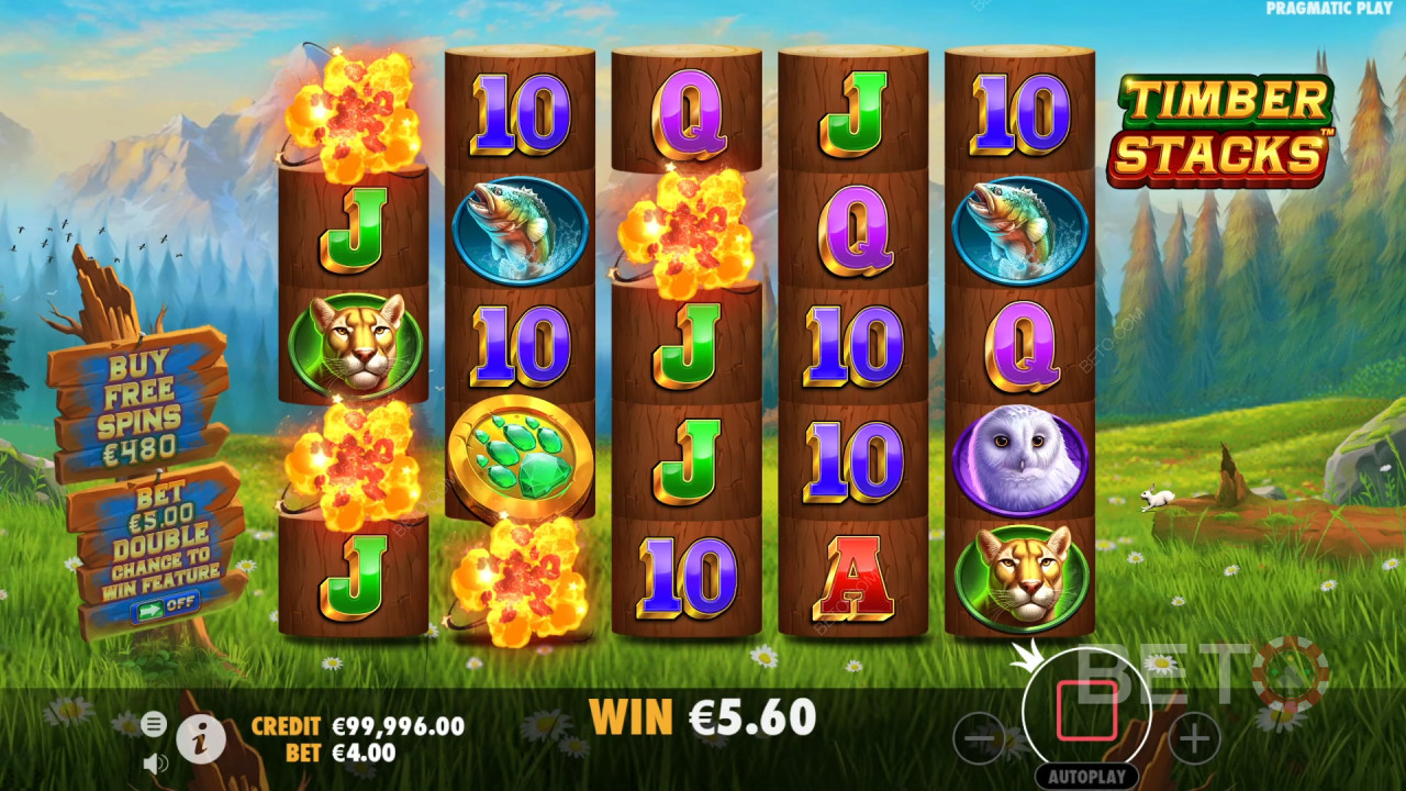 Sådan spiller du Timber Stacks fra Pragmatic Play