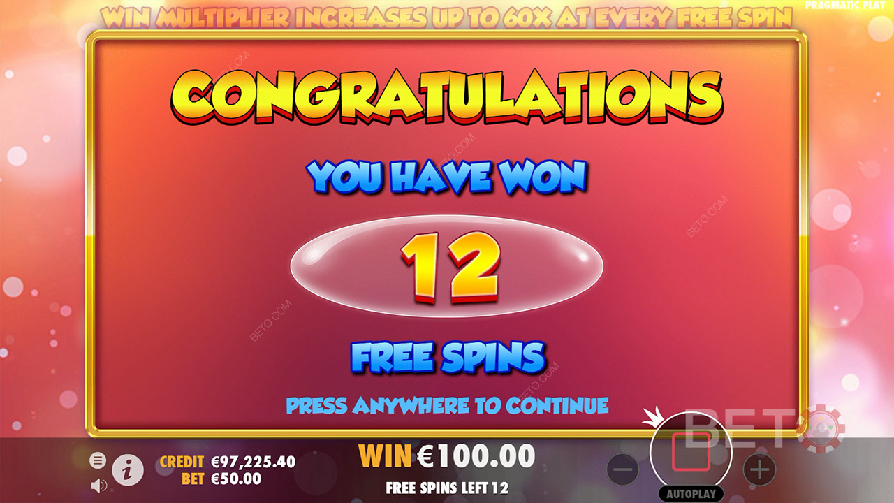 Vind 60.000 gange din indsats i Extra Juicy spilleautomaten!