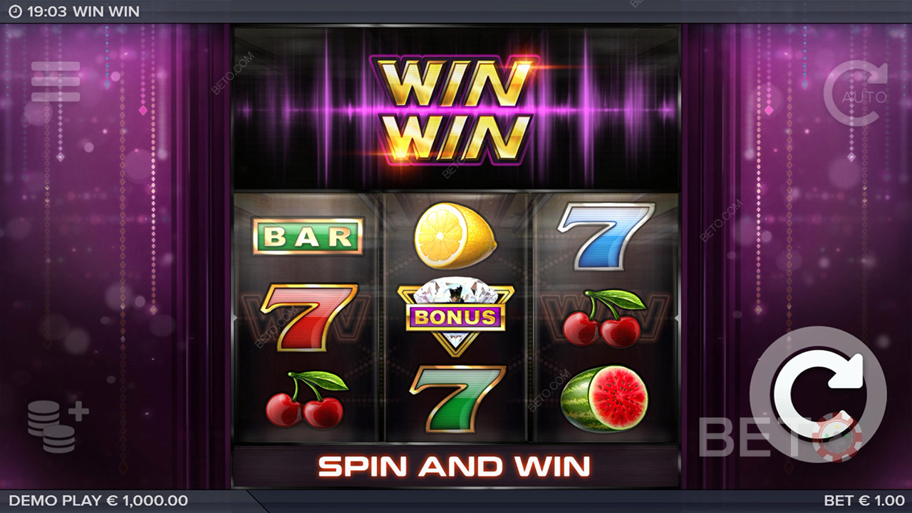 Win Win anmeldelse fra BETO Slots
