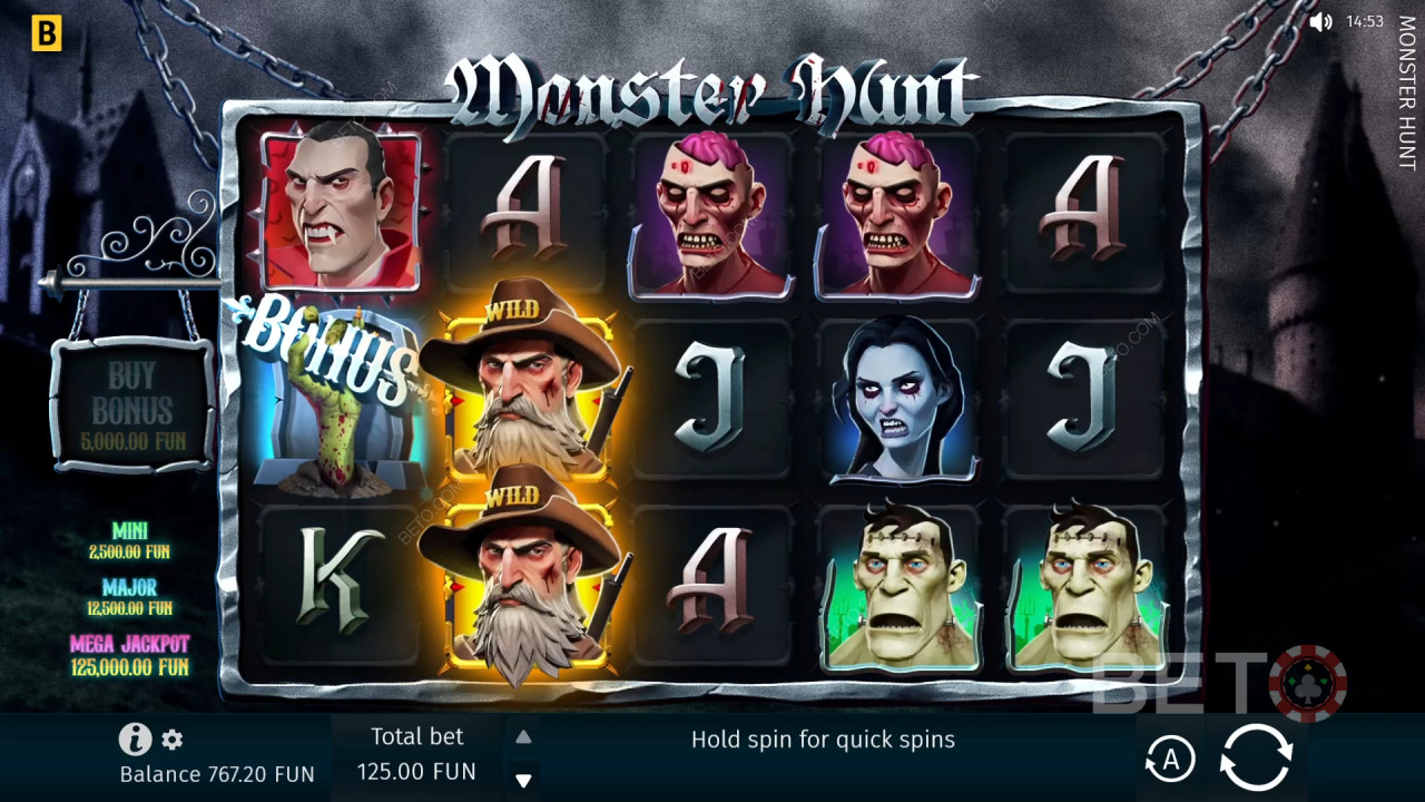 Sådan spiller du Monster Hunt fra BGAMING