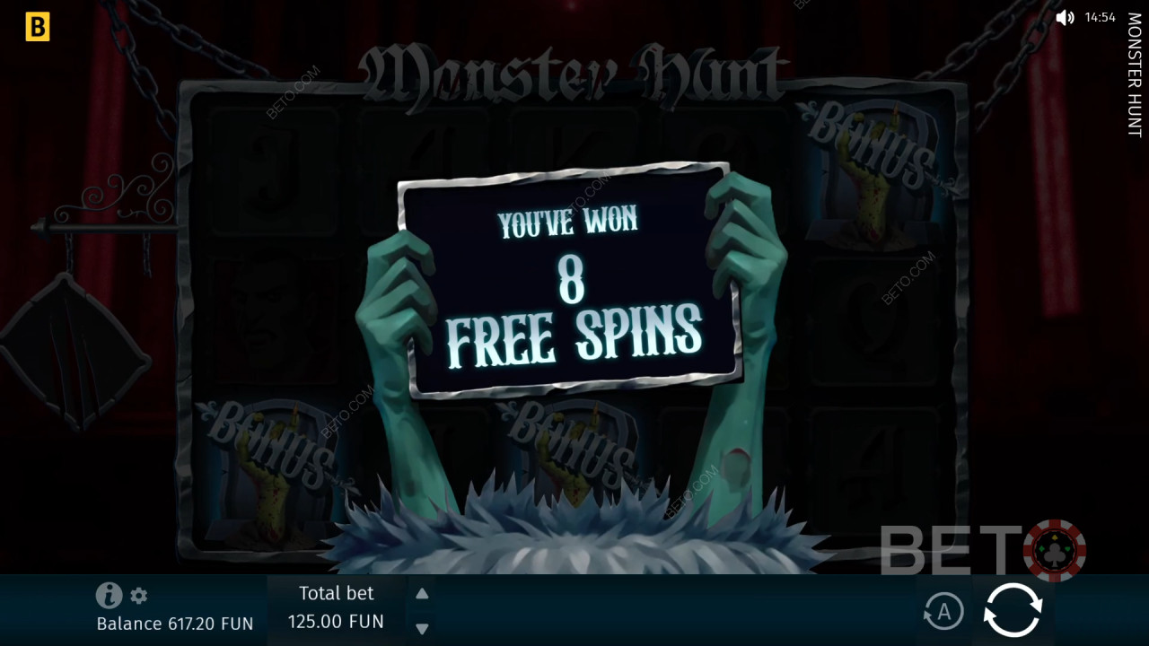 Bonusfunktioner i Monster Hunt fra BGAMING forklaret