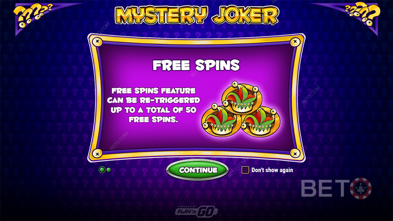 Bonusfunktioner Forklaret i Mystery Joker fra Play