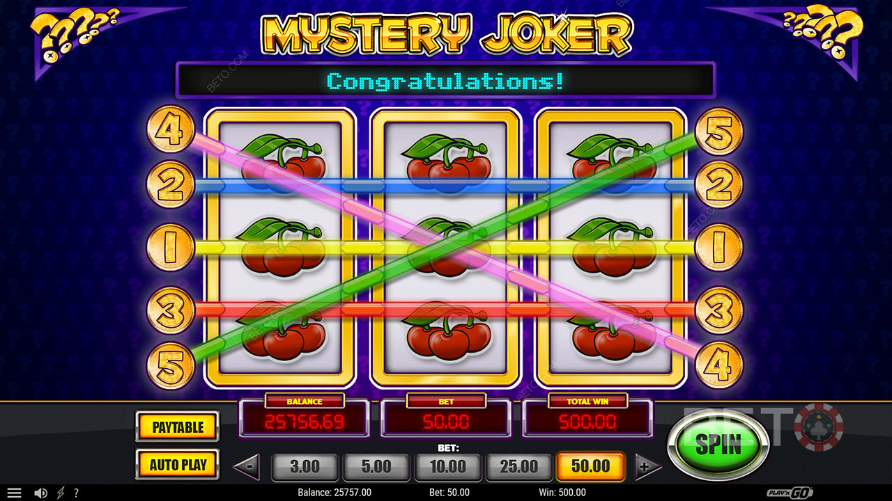 Mystery Joker Anmeldelse fra BETO Spilleautomater