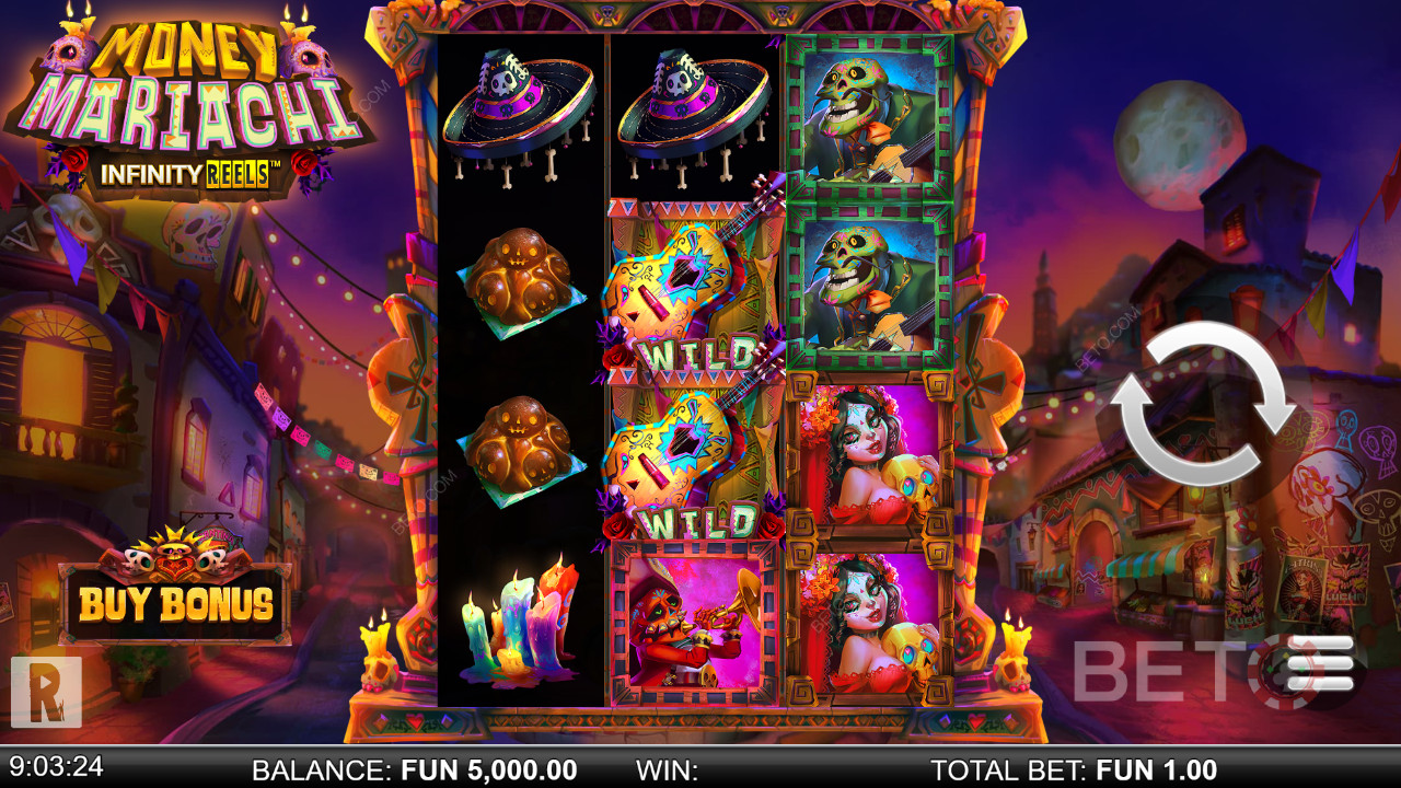 Money Mariachi Infinity Reels: Anmeldelse fra BETO