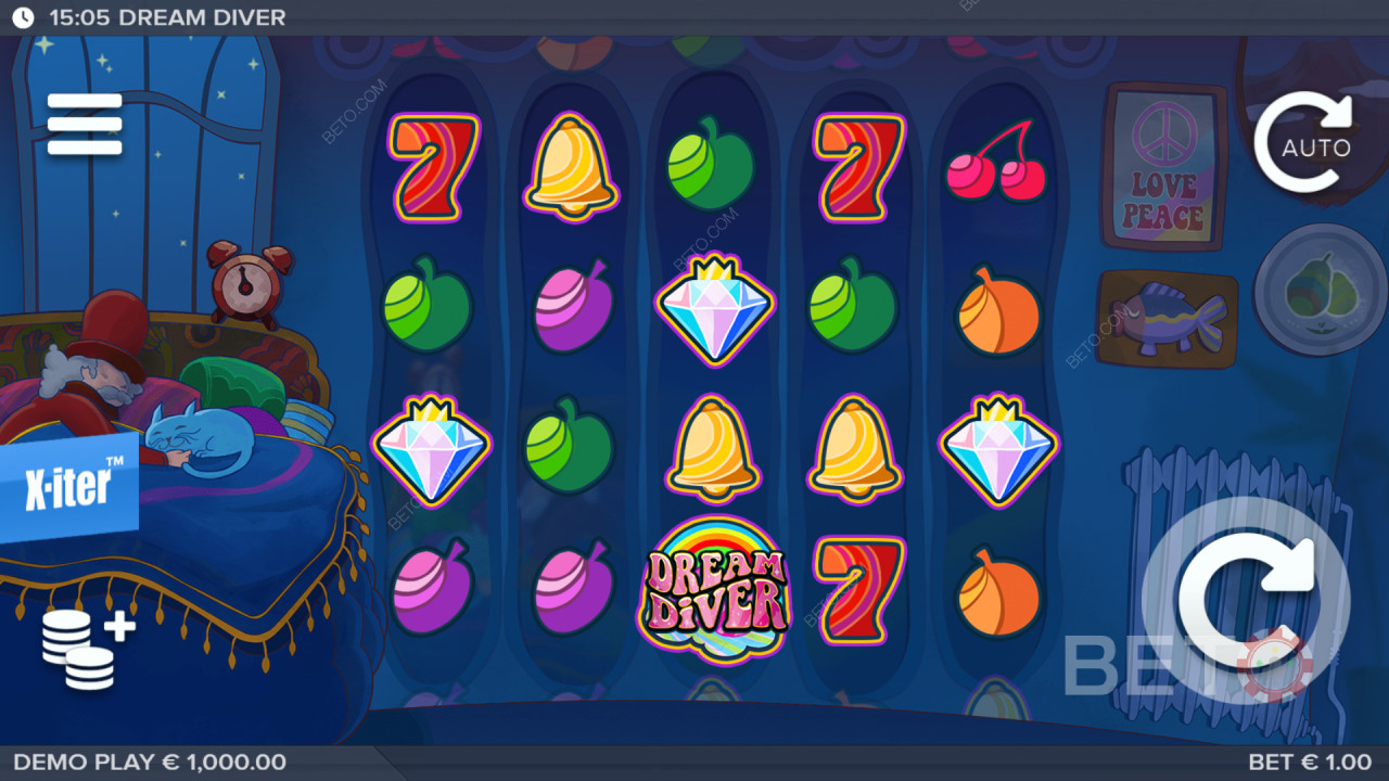 Dream Diver: Anmeldelse fra BETO Slots