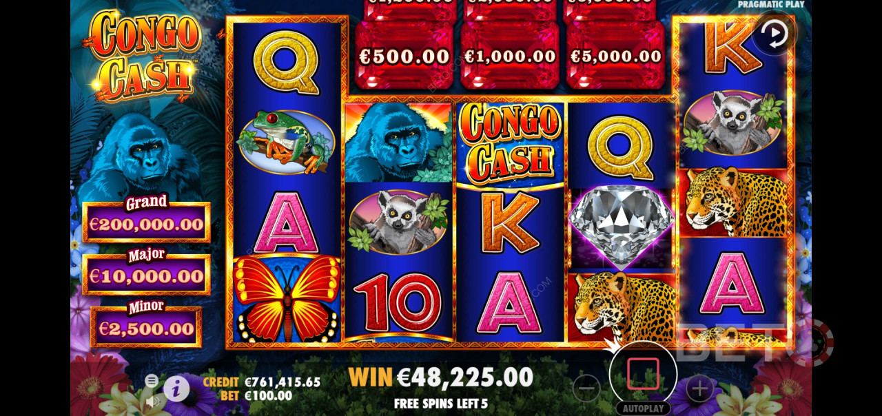 Congo Cash fra Wild Streak Gaming - unik og givende jungleeventyr!