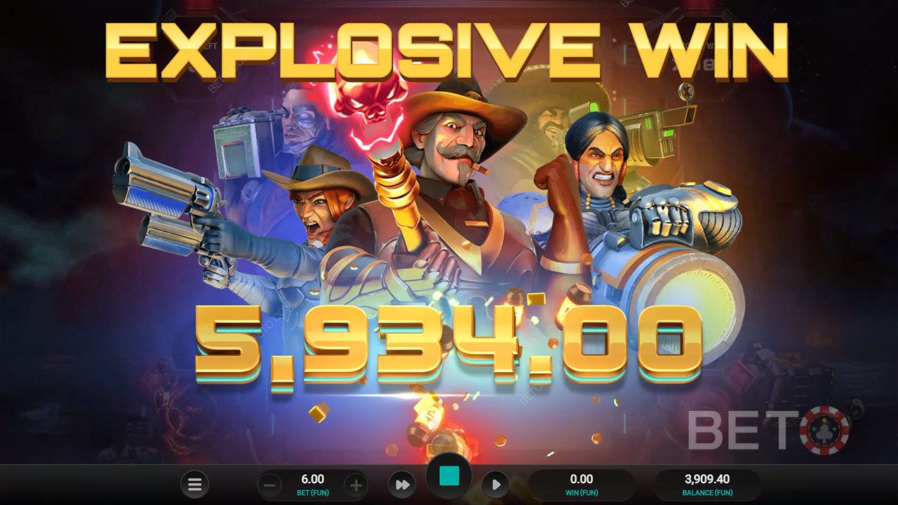 Vind 150.000 gange din indsats i Money Train 4 automaten!