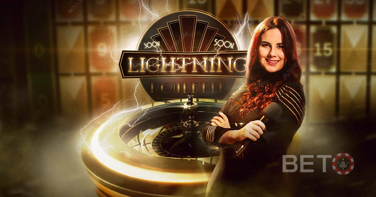  Lightning Roulette fra Evolution Gaming tilbyder en unik spilleroplevelse