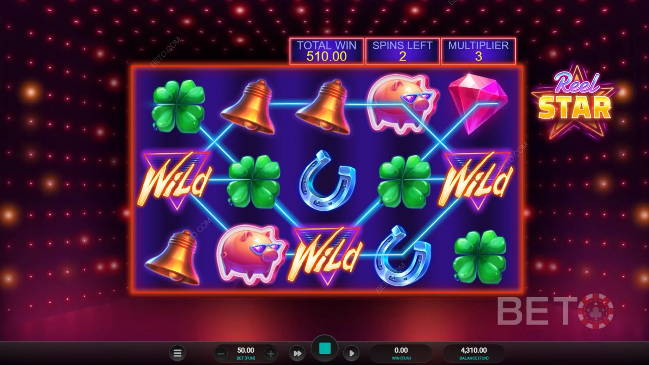 Reel Star Anmeldelse fra BETO Slots