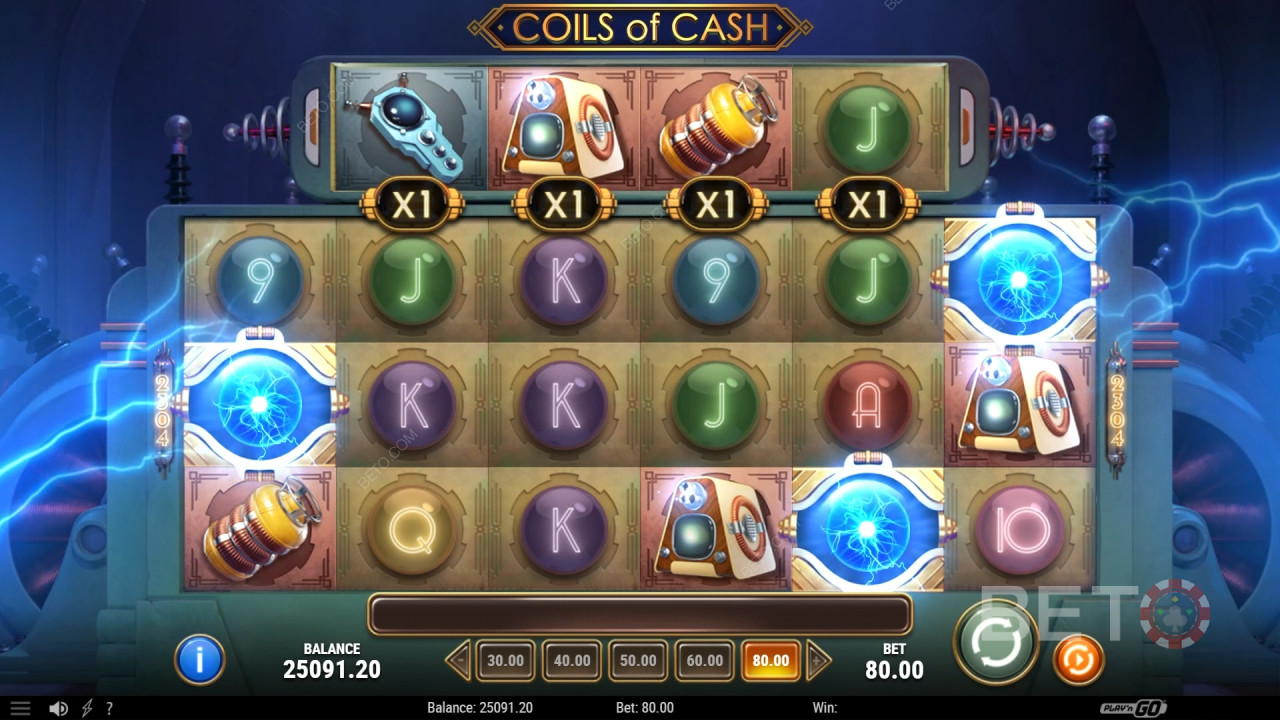 Coils of Cash: Anmeldelse fra BETO Slots