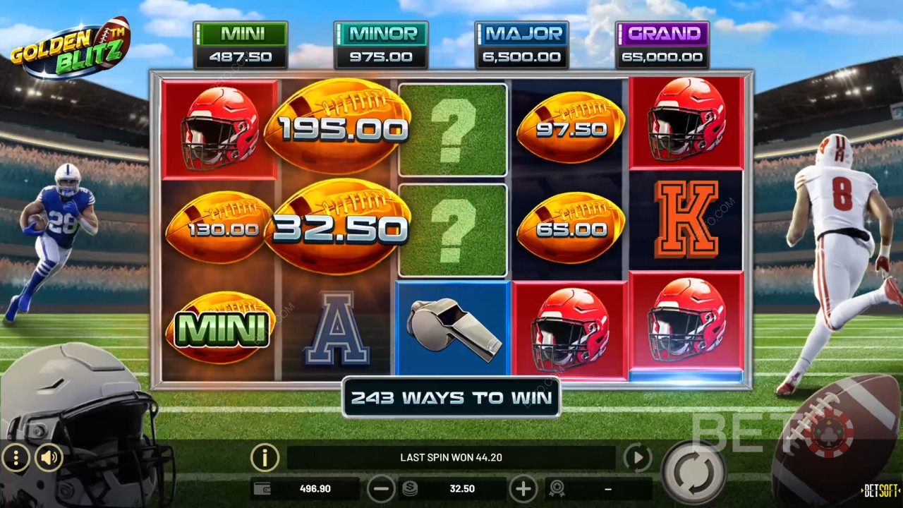 Dom over Golden Blitz Spilleautomat