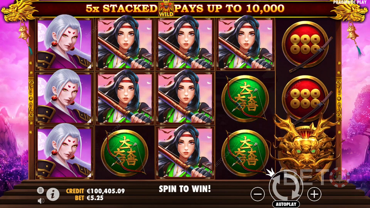 Er Rise of Samurai spilleautomaten værd at spille?