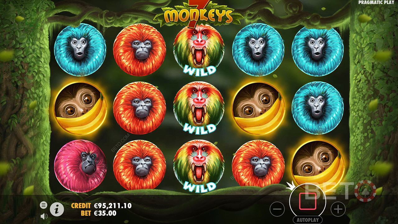 7 Monkeys: Anmeldelse fra BETO Slots