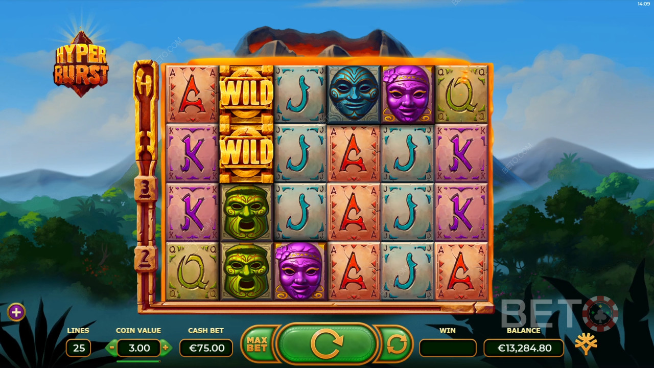 Hyper Burst anmeldelse fra BETO Slots