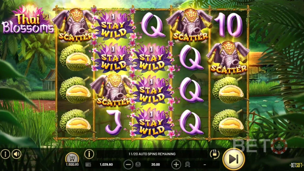 Thai Blomster: Anmeldelse fra BETO Slots