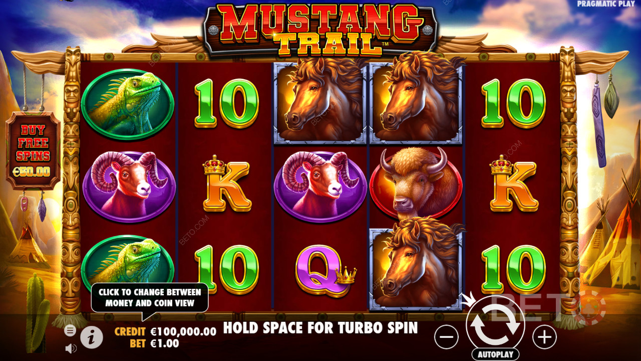 Sådan spiller du Mustang Trail fra Pragmatic Play