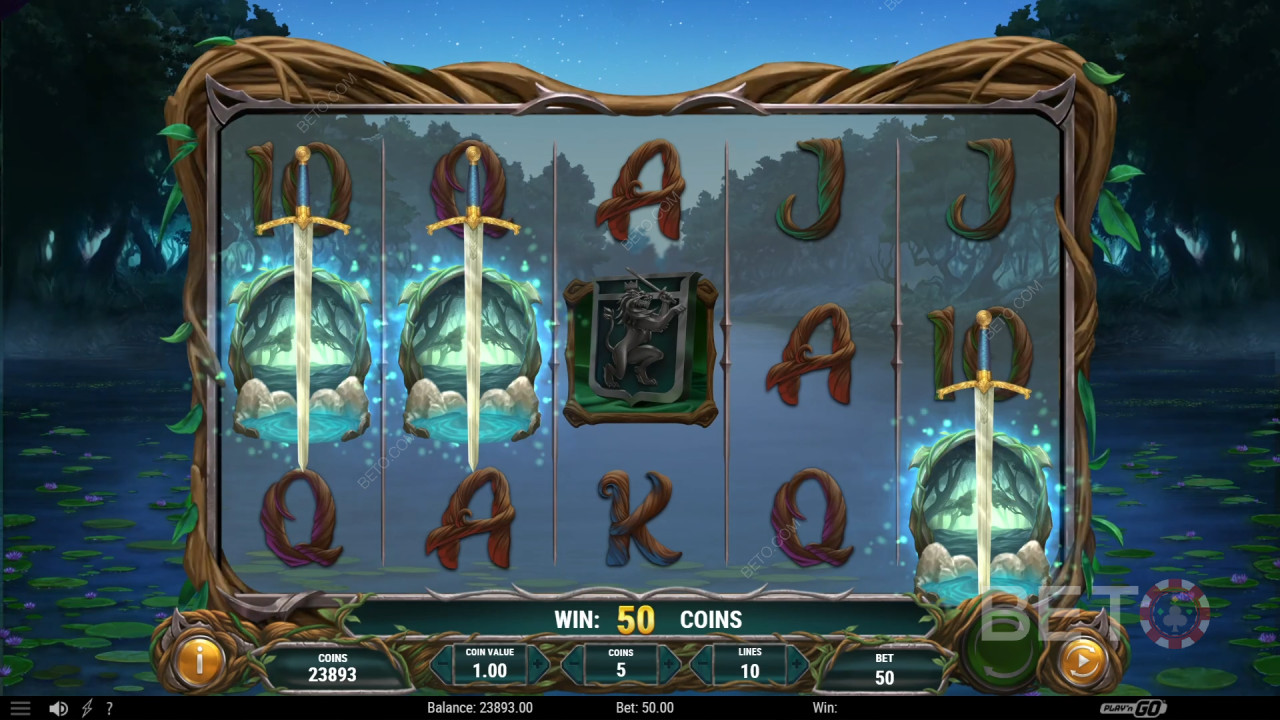 Lord Merlin og Søens Dame: Anmeldelse fra BETO Slots