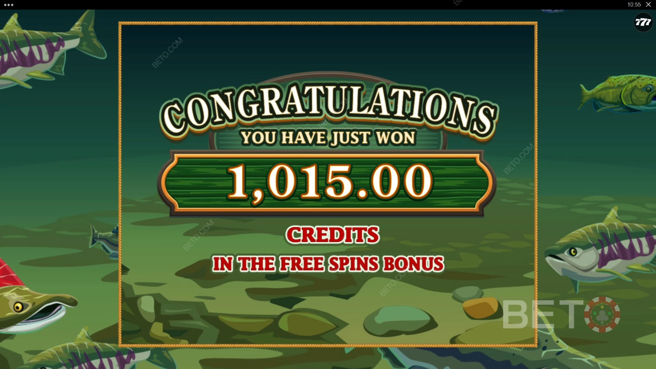 Bonusfunktioner i Alaskan Fishing fra Microgaming