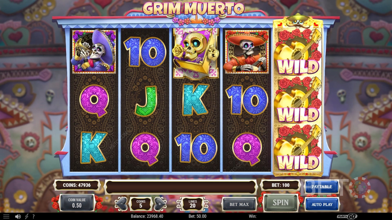Grim Muerto: Anmeldelse fra BETO Slots