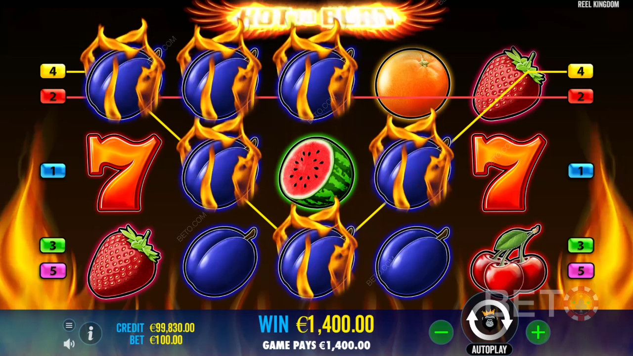 Hot to Burn: Anmeldelse fra BETO Slots