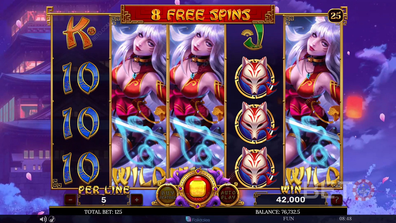 Kitsune's Scrolls Spil For sjov