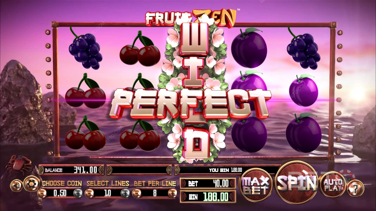 Fruit Zen anmeldelse fra BETO Slots