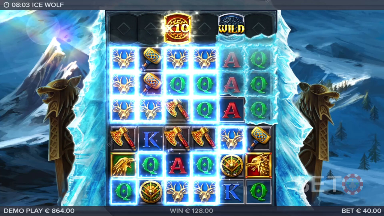 Anmeldelse af Ice Wolf hos BETO Slots