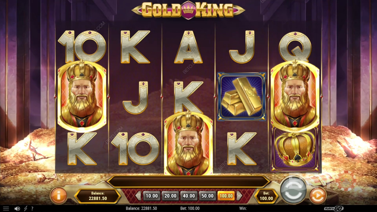 Guldkongen: Anmeldelse fra BETO Slots