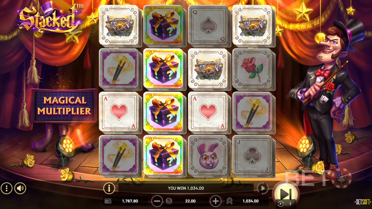 Stacked Anmeldelse fra BETO Slots