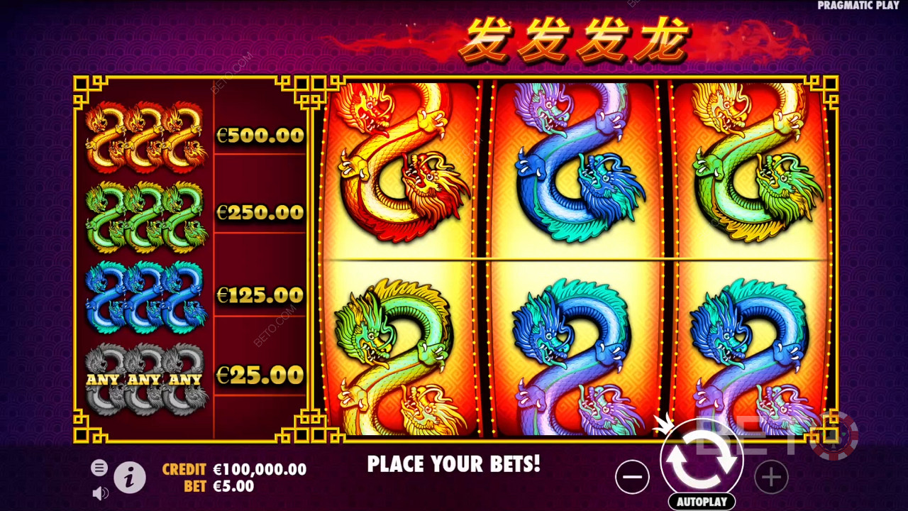 Anmeldelse af 888 Dragons spilleautomat
