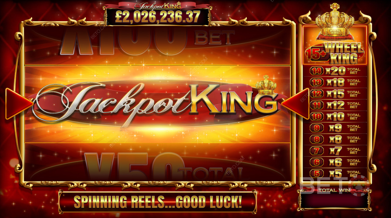 Fiskekongens Hjul i Fishing Frenzy Jackpot King