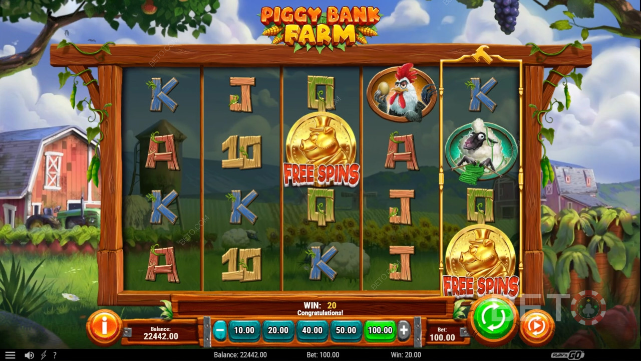 Anmeldelse af Piggy Bank Farm hos BETO
