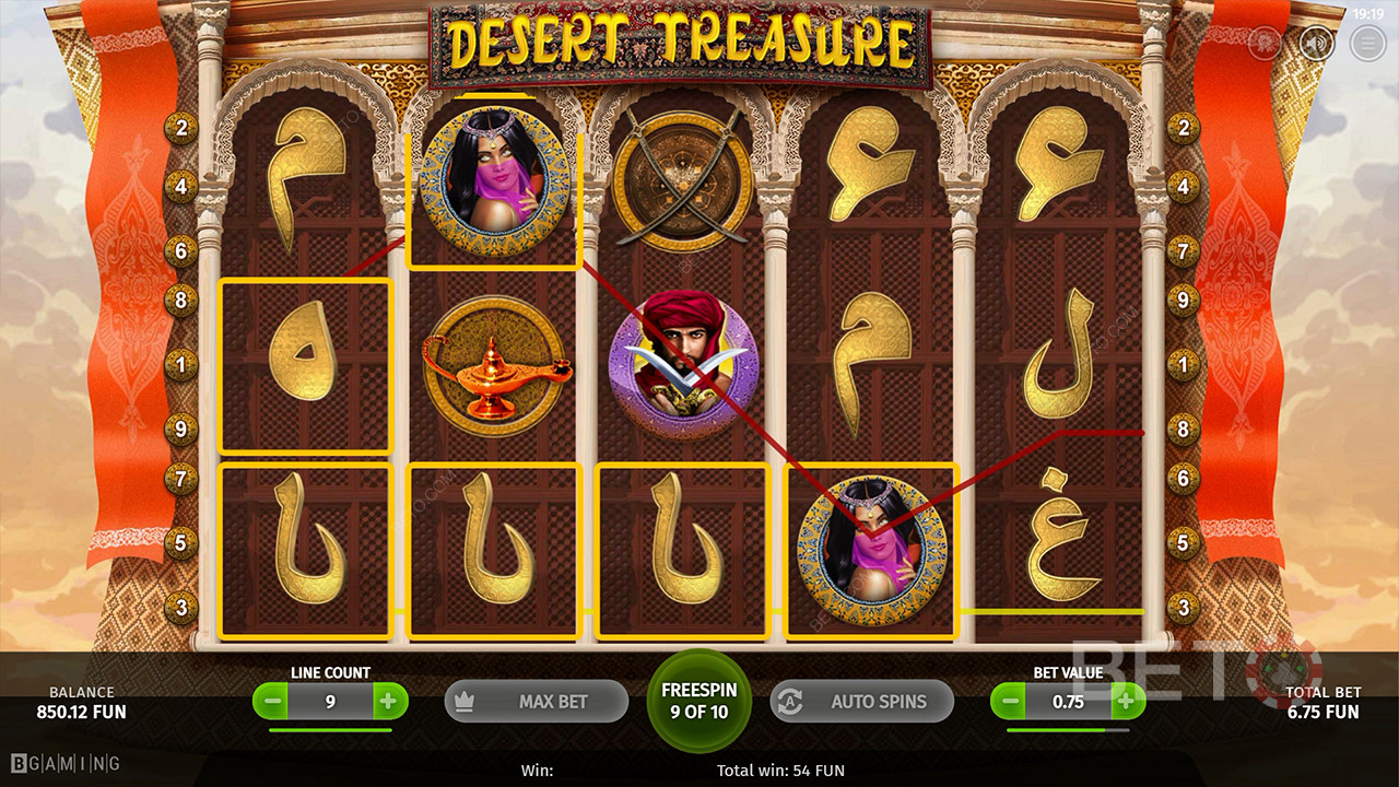 Desert Treasure (BGaming)  Spil For sjov