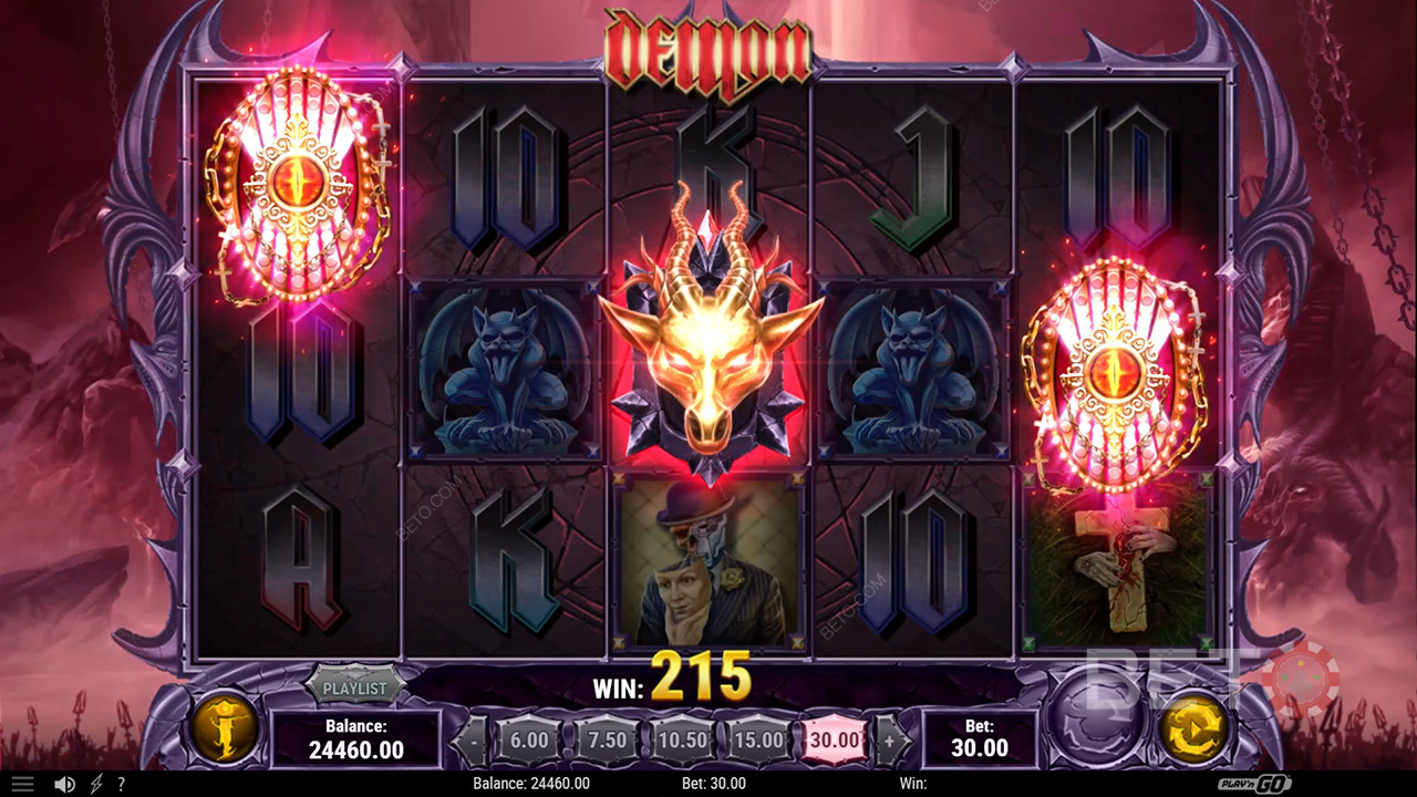 Demon anmeldelse fra BETO Slots