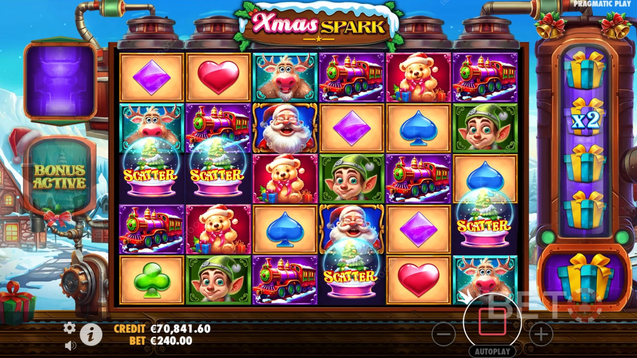 Sådan spiller du Xmas Spark fra Pragmatic Play