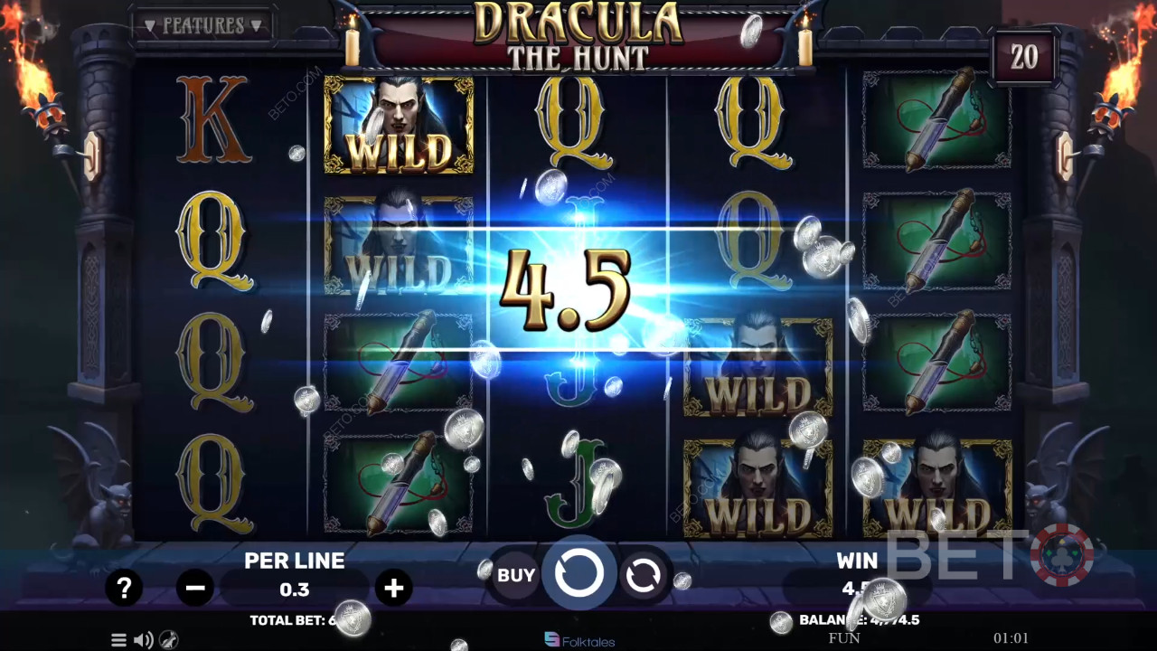 Er Dracula The Hunt spilleautomaten værd at prøve?