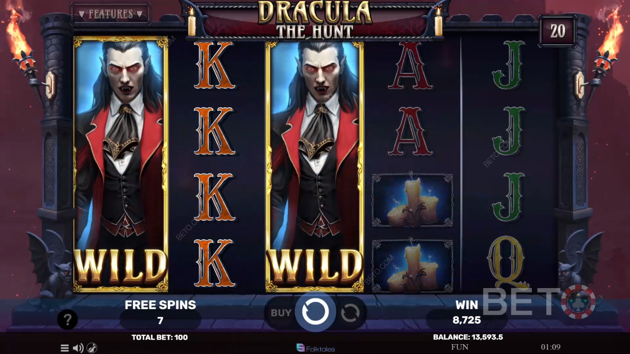 Dracula Jagten: Anmeldelse fra BETO Slots