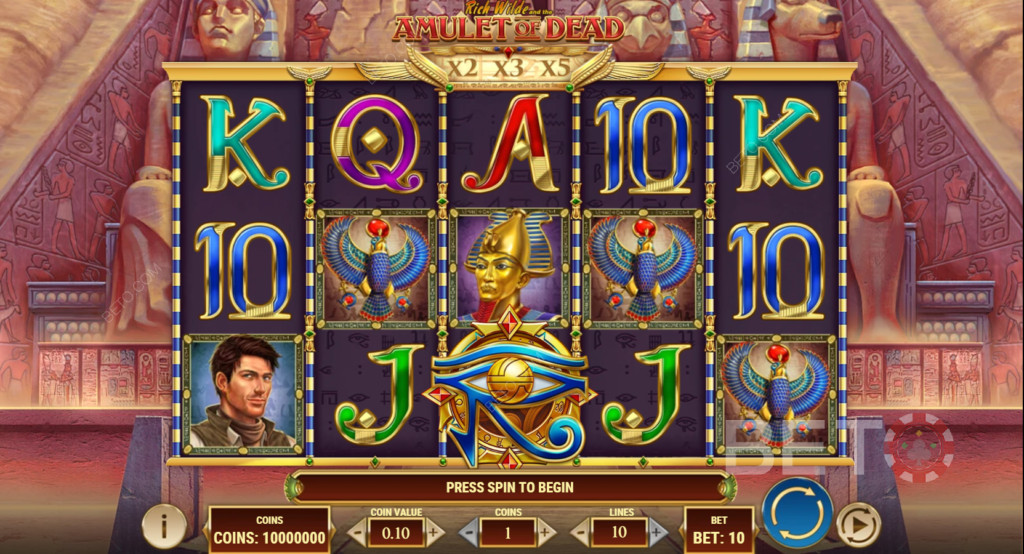 Scatter Wild i Rich Wilde og De Dødes Amulet