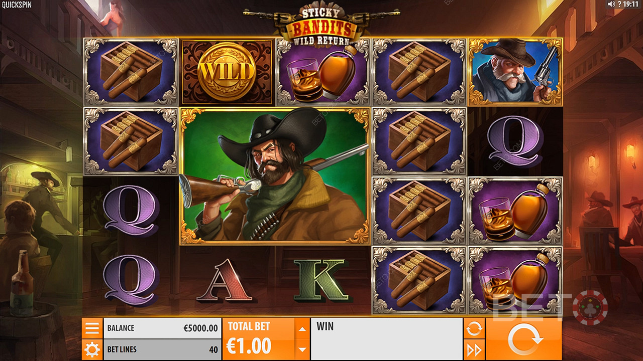 Sticky Bandits: Wild Return Spil For sjov