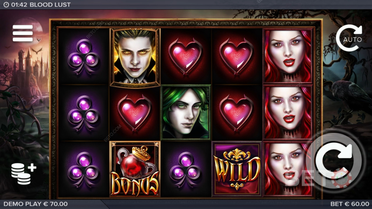 Blodig Begær: Anmeldelse fra BETO Slots