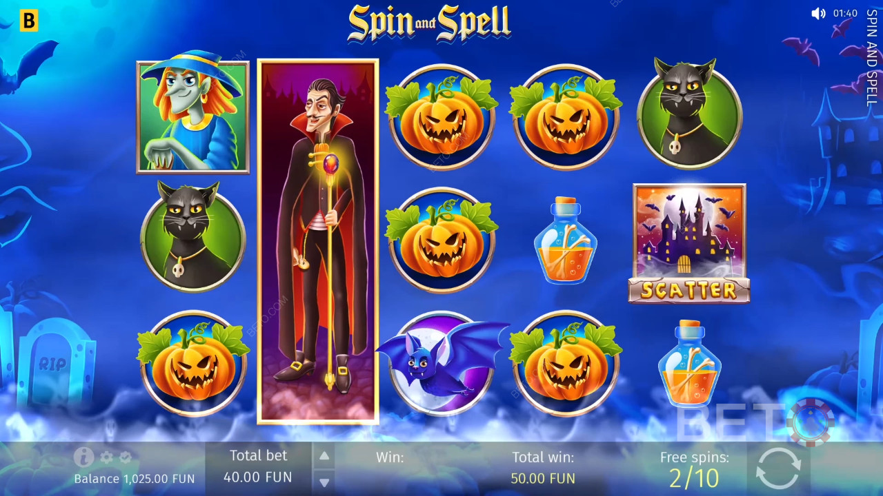 Spin and Spell: Anmeldelse fra BETO Slots