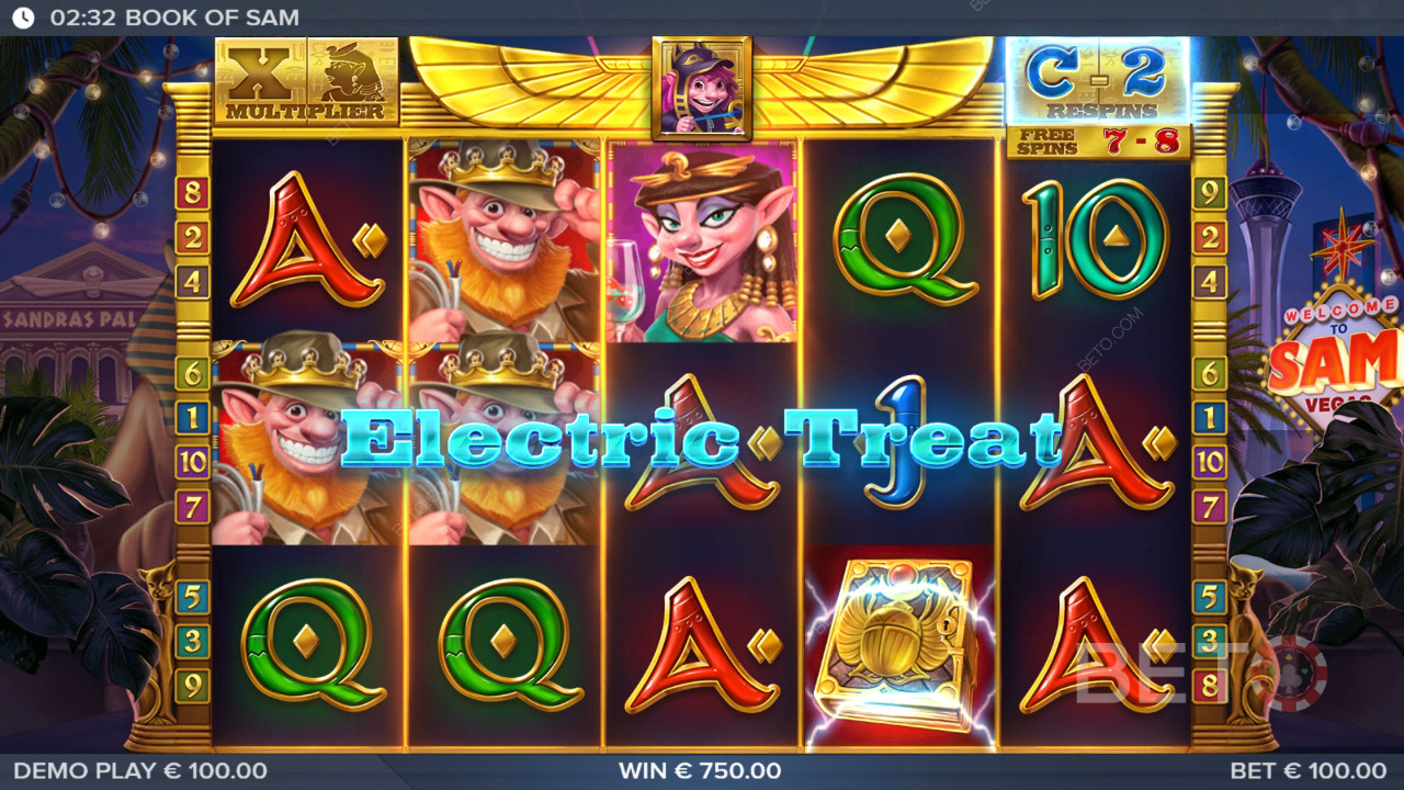 Anmeldelse af Book of Sam på BETO Slots