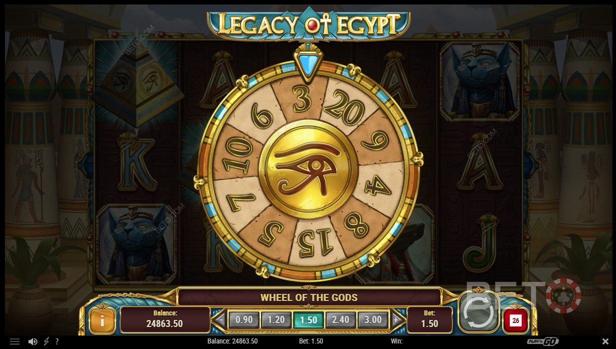 Særlig funktion i Legacy Of Egypt