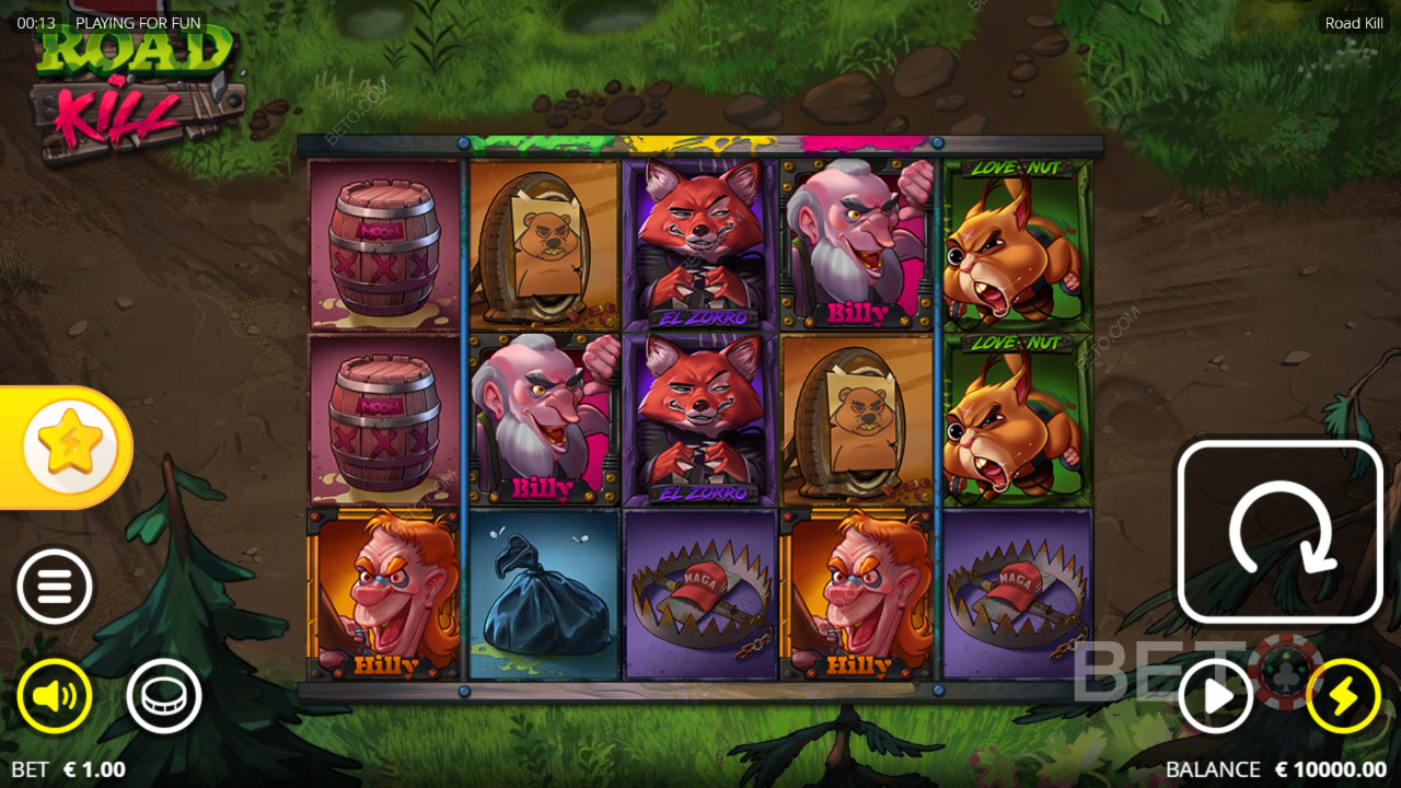 Roadkill: Anmeldelse fra BETO Slots