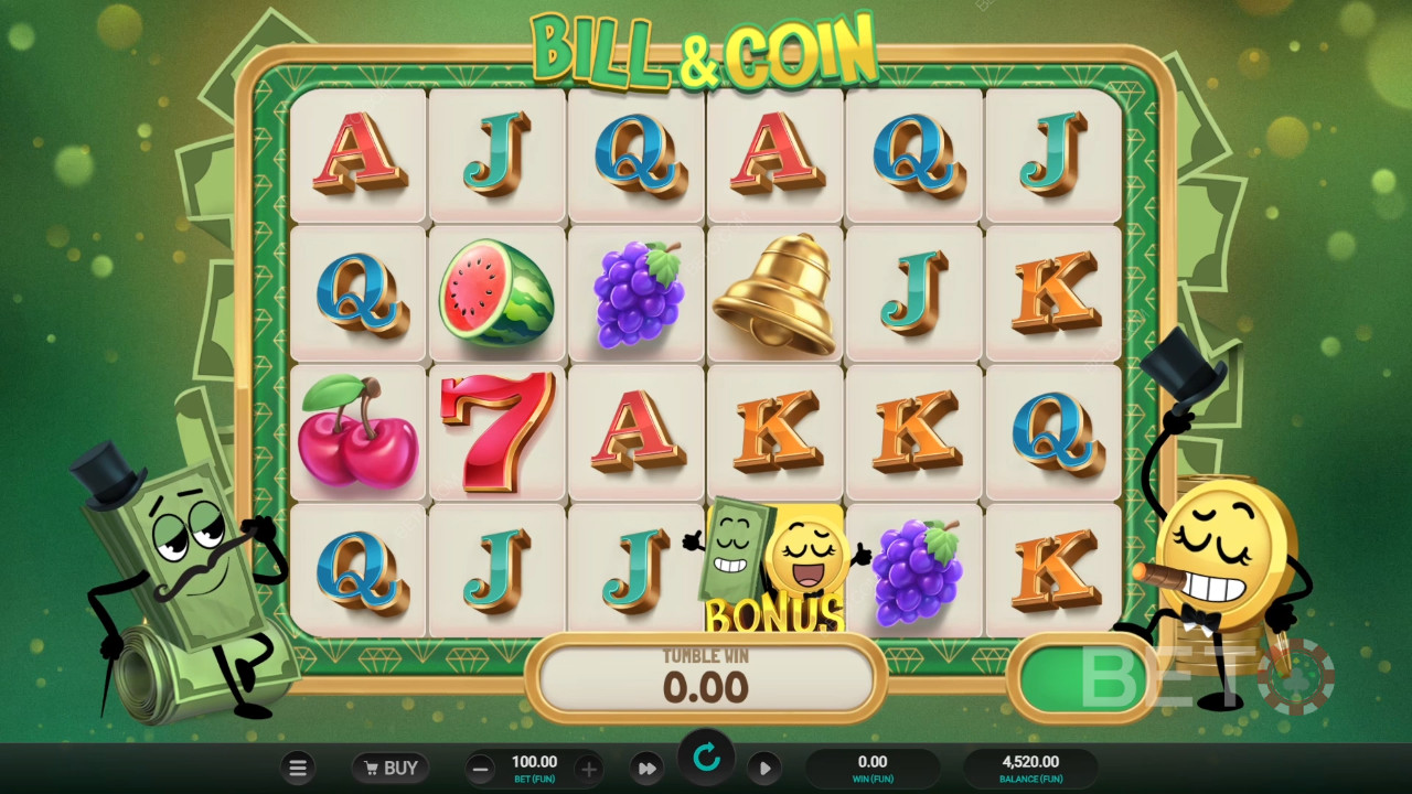 Bill & Coin: Anmeldelse fra BETO Slots