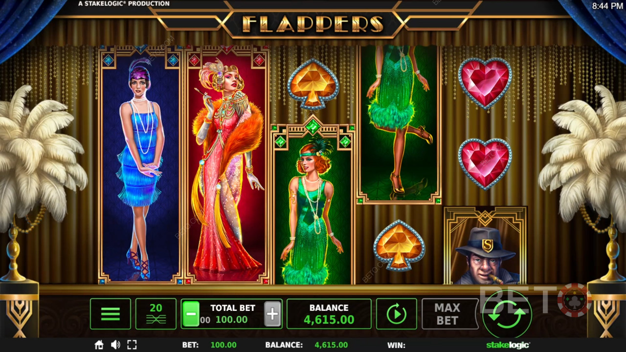 Anmeldelse af Flappers hos BETO Slots