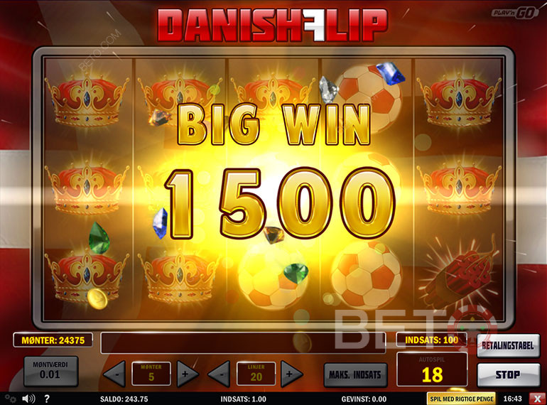Vind en formue i mønter med Danish Flip