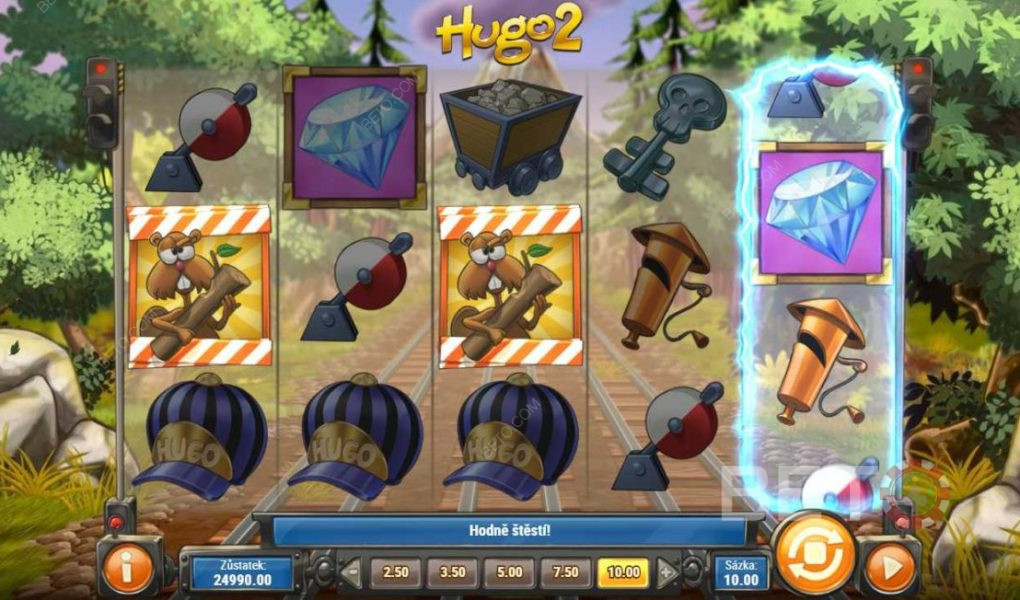 Jagten på den tredje bæver i Hugo 2 spillet