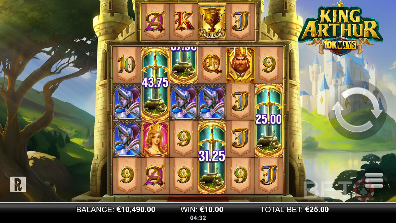 King Arthur 10k Ways Spil For sjov